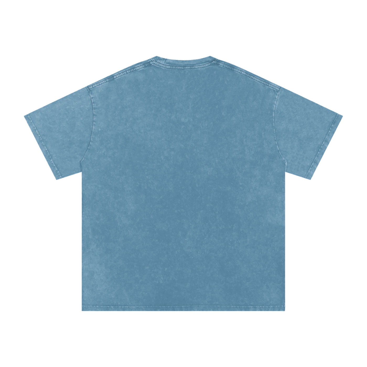 Acid Wash Oversize Graphic T-Shirt - keep aspiring