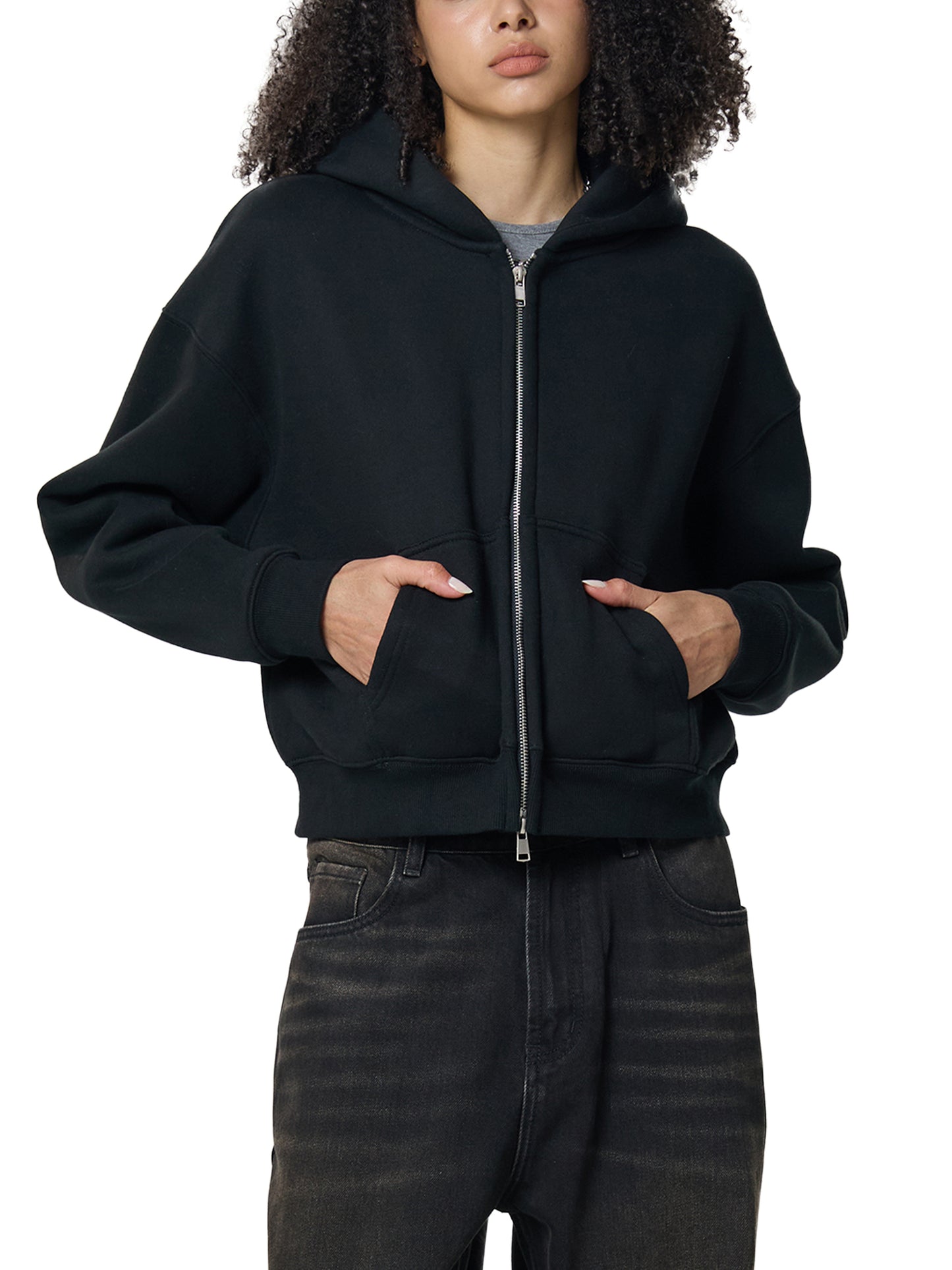 Fleeced Hoodie - asleep