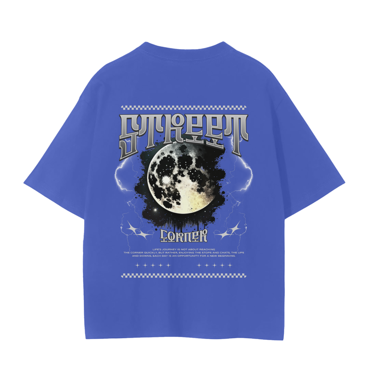 Seamless Tee with Graphic - 230 GSM