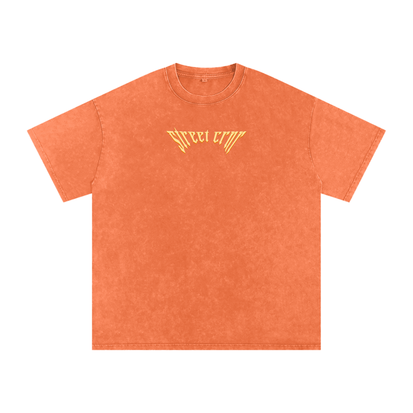 Acid Wash Oversize Graphic T-Shirt - serenity