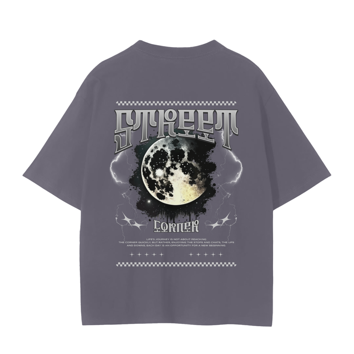 Seamless Tee with Graphic - 230 GSM