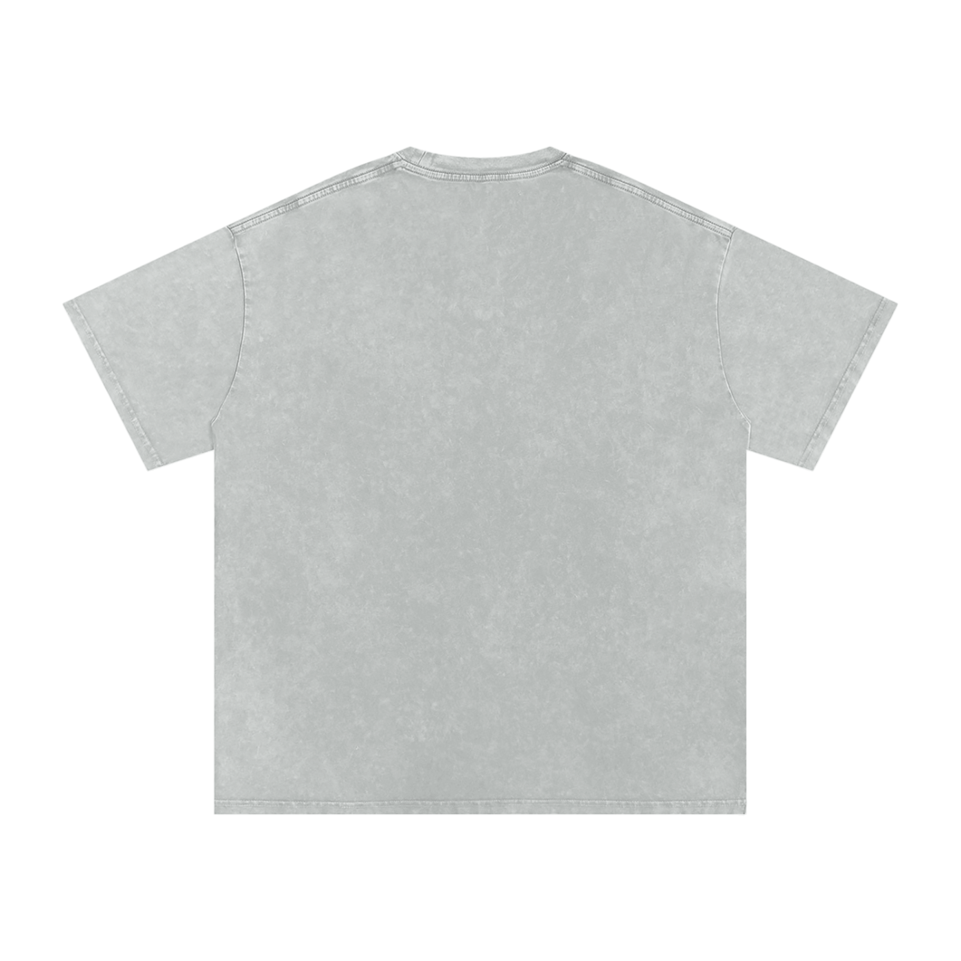 Acid Wash Oversize Graphic T-Shirt - keep aspiring