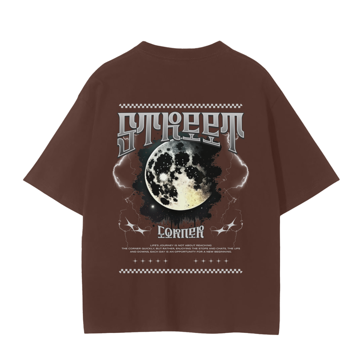 Seamless Tee with Graphic - 230 GSM