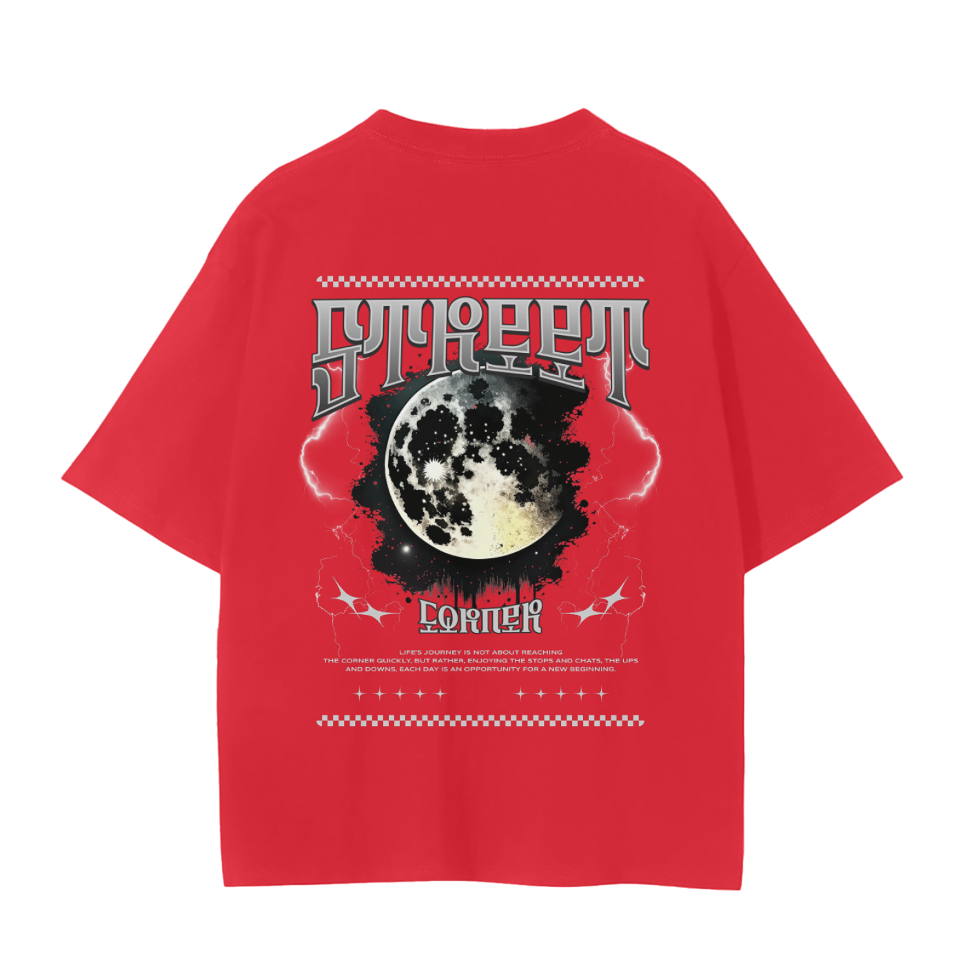 Seamless Tee with Graphic - 230 GSM