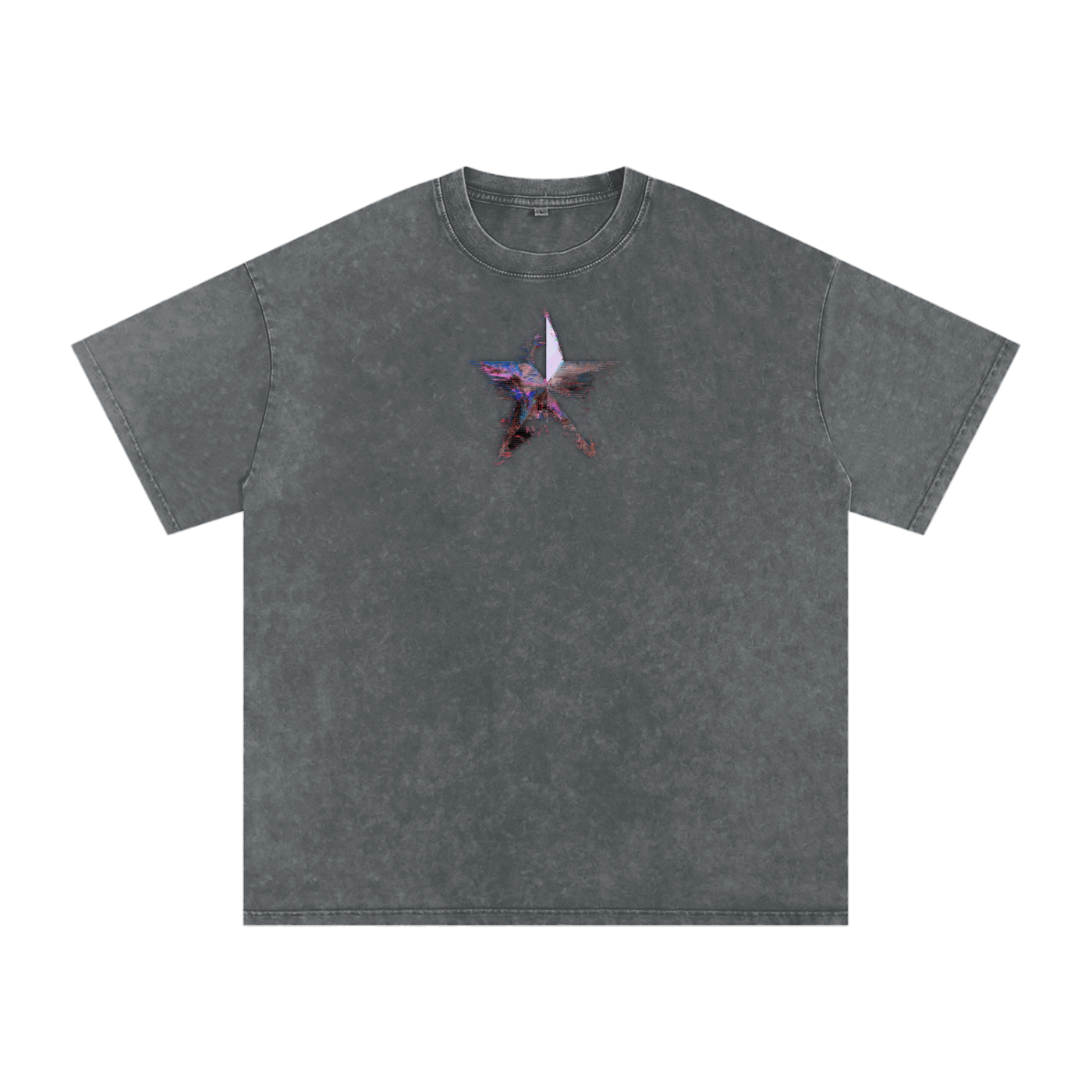 Acid Wash Oversize Graphic Tee - Manifest