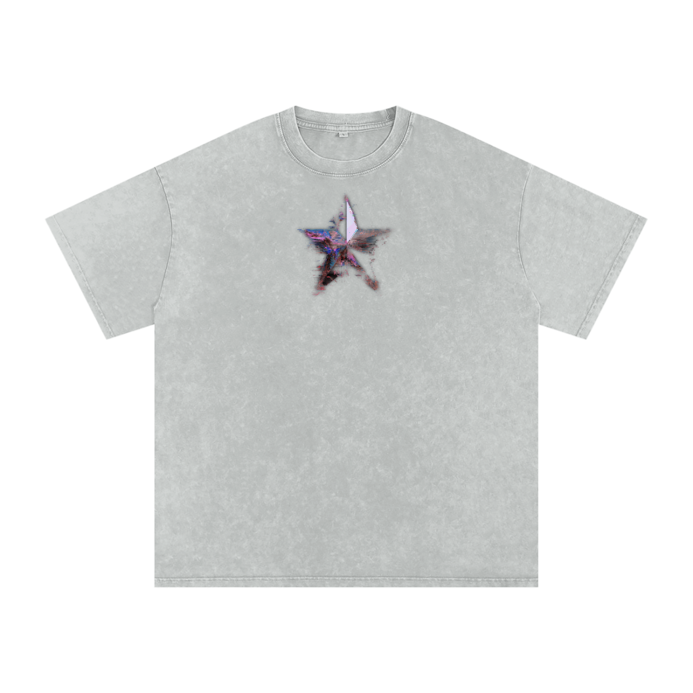 Acid Wash Oversize Graphic Tee - Manifest