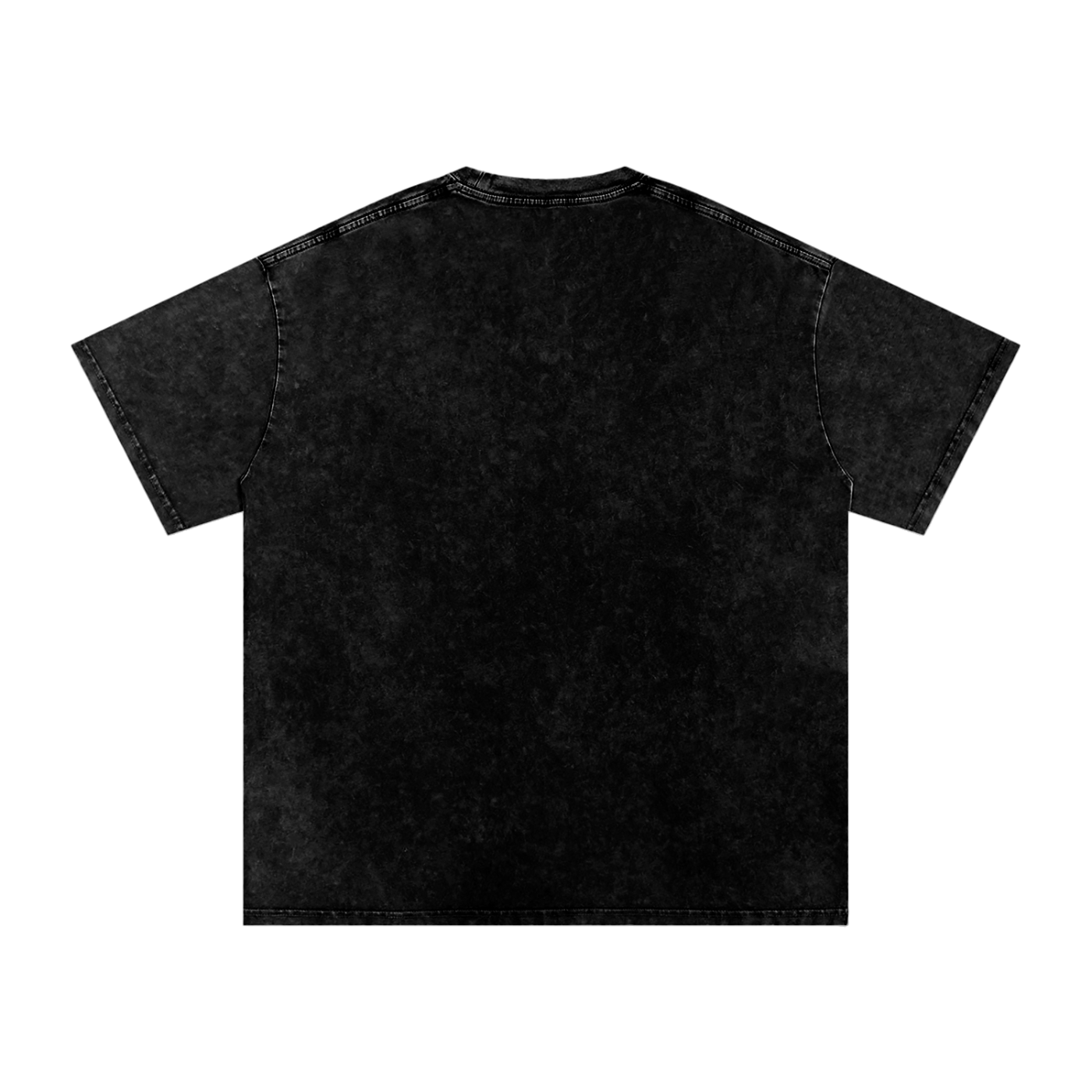 Acid Wash Oversize Graphic T-Shirt - Not Far But Getting There