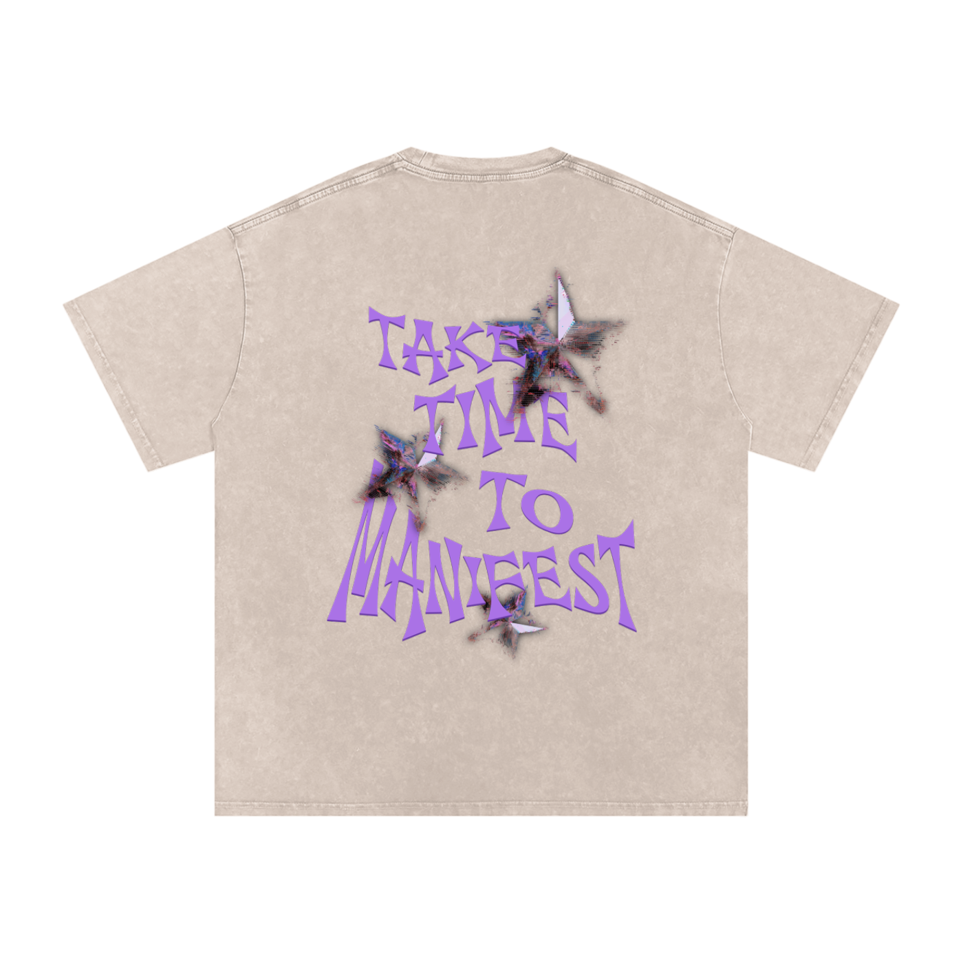 Acid Wash Oversize Graphic Tee - Manifest