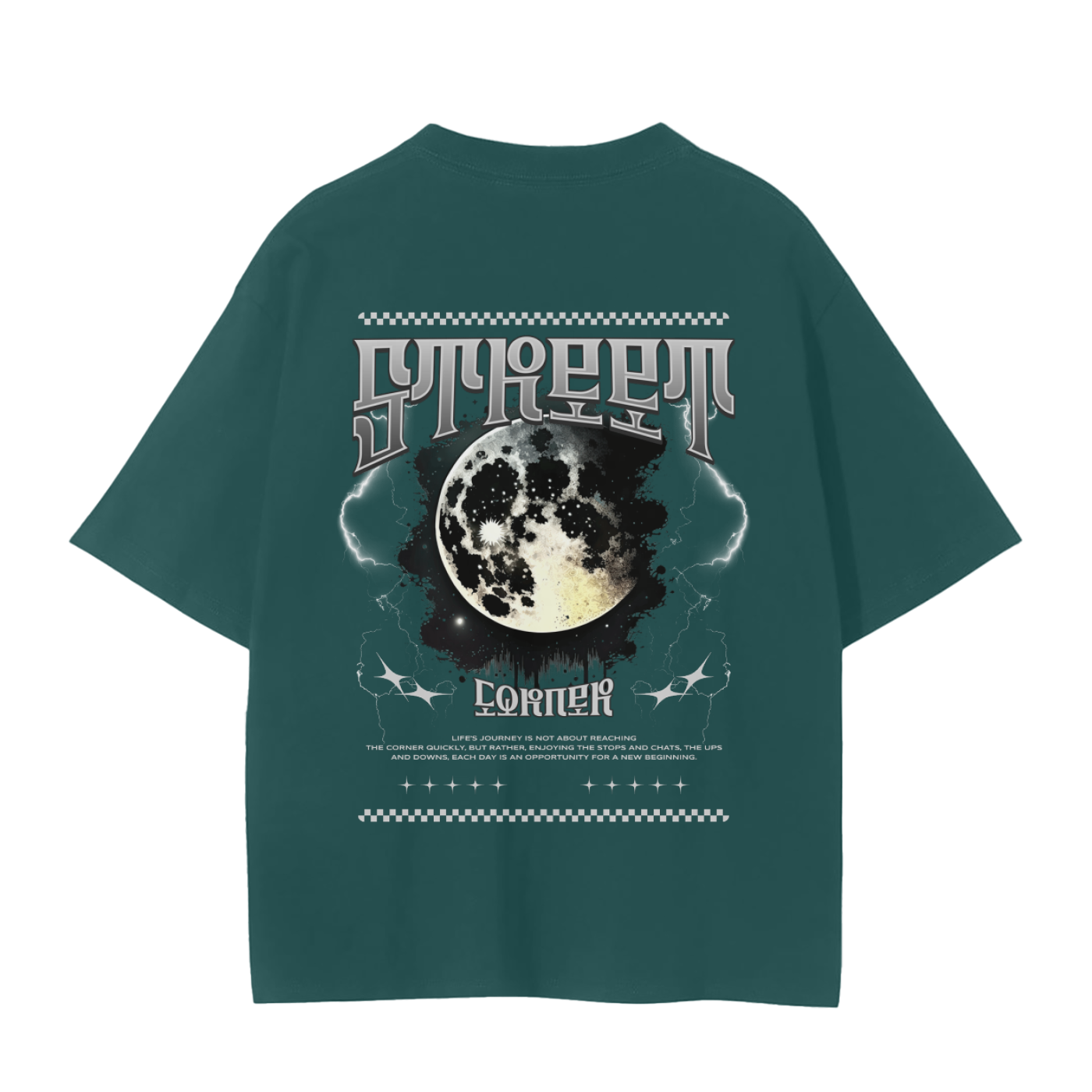 Seamless Tee with Graphic - 230 GSM