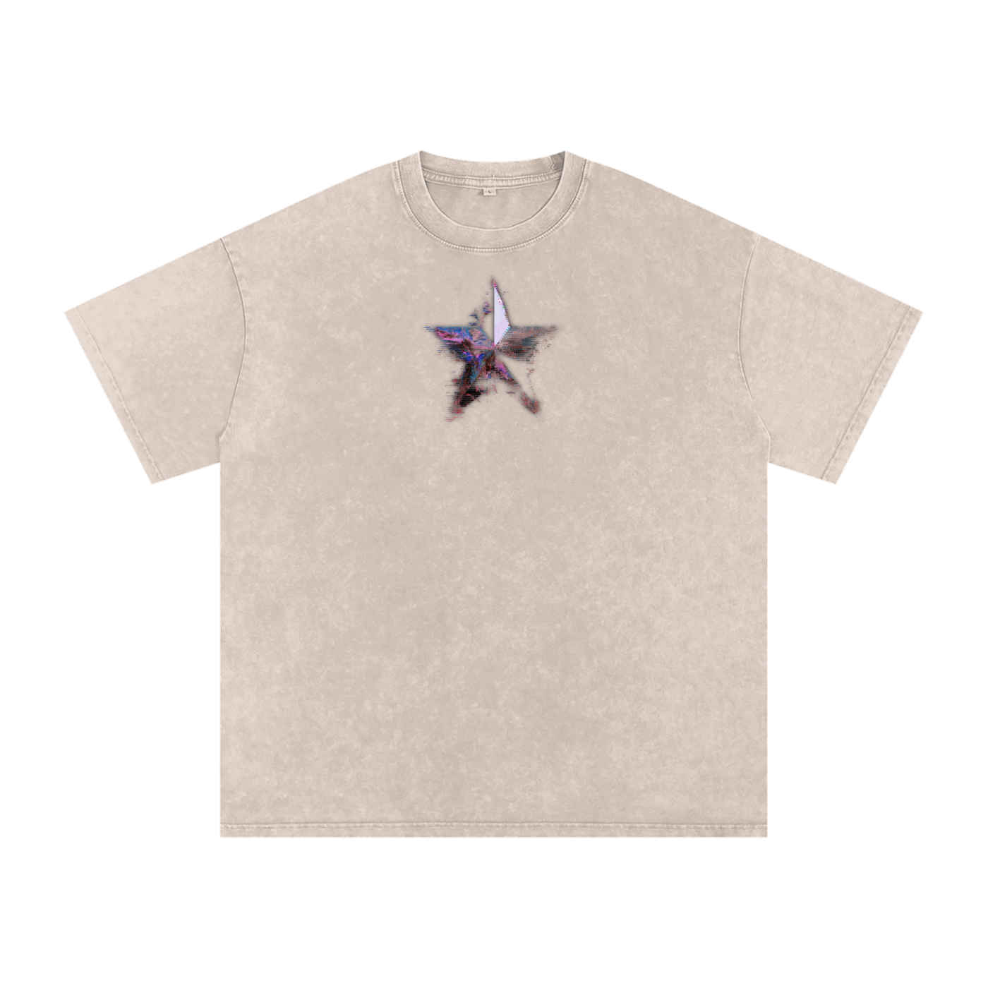 Acid Wash Oversize Graphic Tee - Manifest
