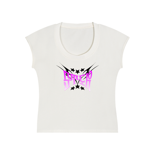Essential Bodycon Graphic T-Shirt - Stcr