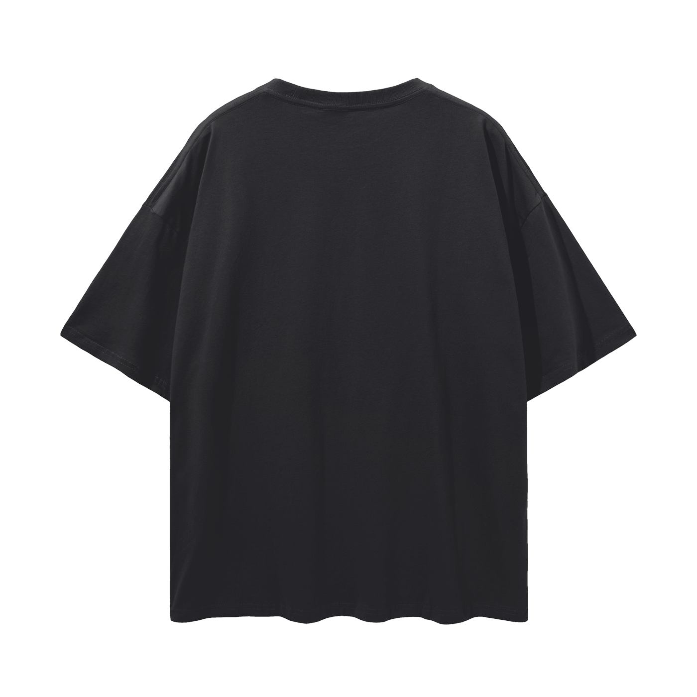 Oversize Deep Drop Shoulder Graphic Tee - Not Far But Getting There