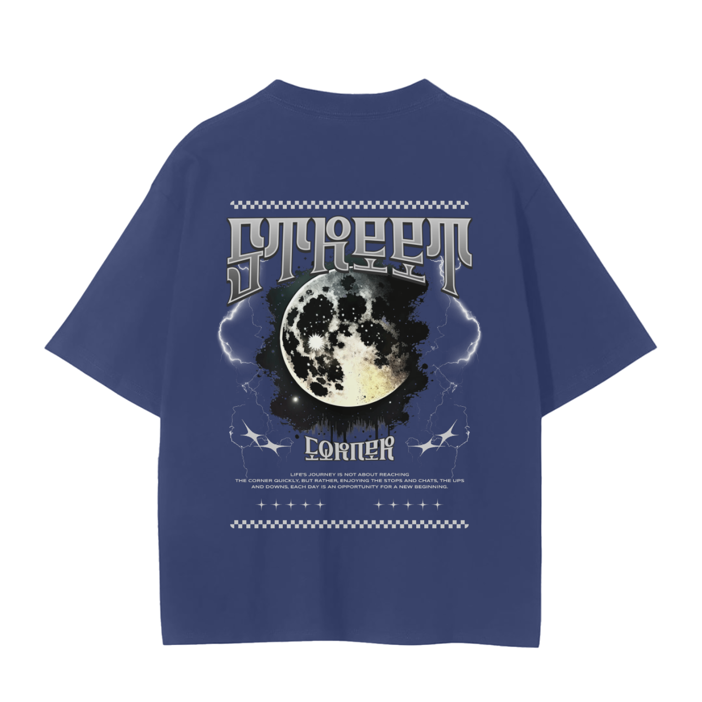 Seamless Tee with Graphic - 230 GSM