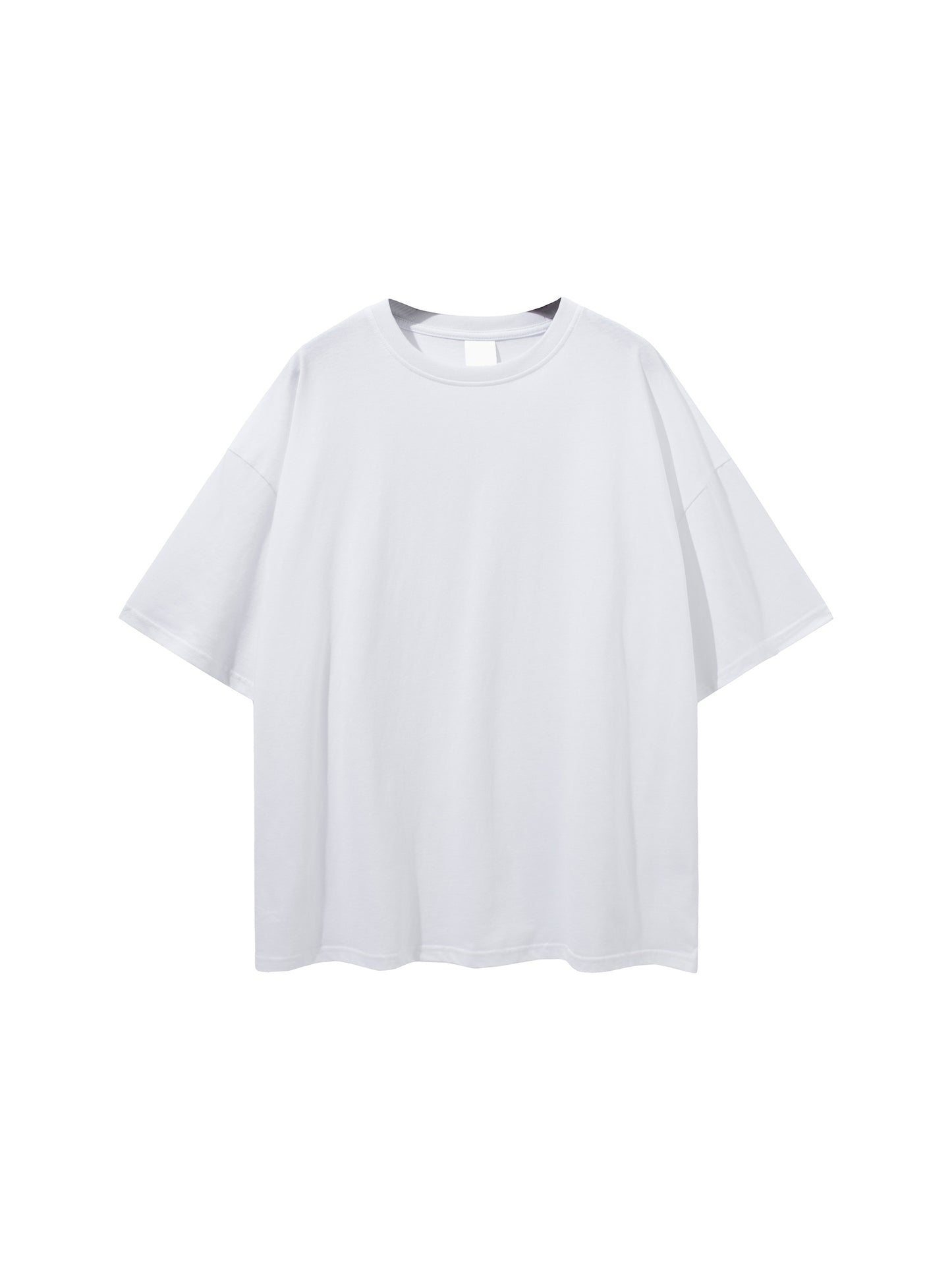 Oversize Deep Drop Shoulder Graphic Tee - Keep Shining